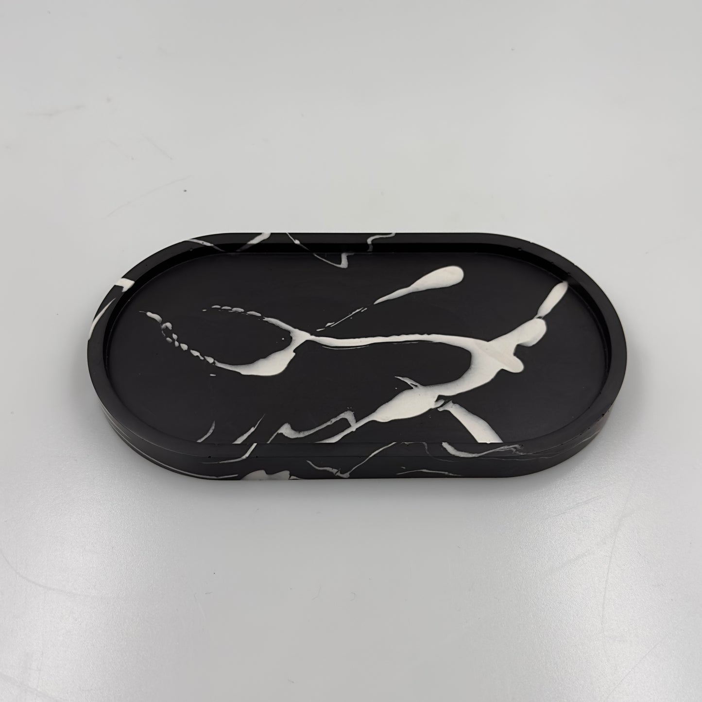 Dekotablett | handgemacht | diverse Farben | klein