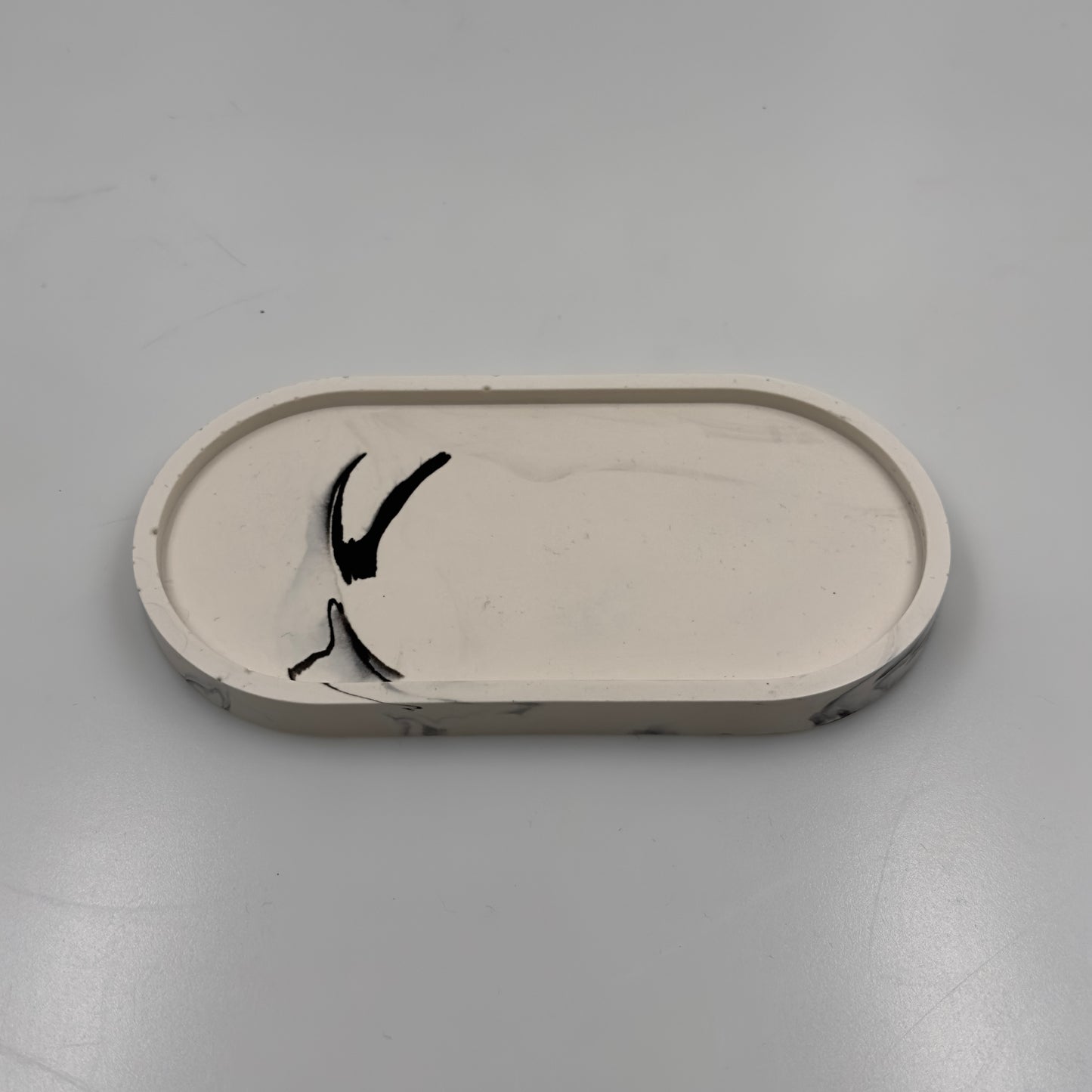 Dekotablett | handgemacht | diverse Farben | klein