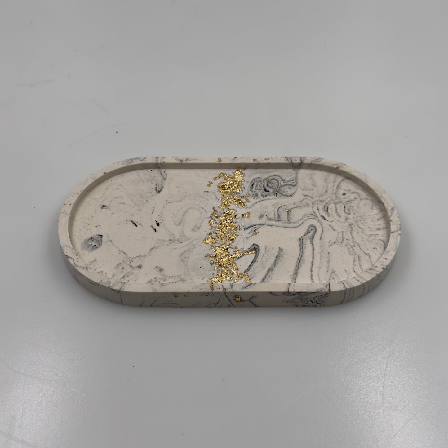 Dekotablett | handgemacht | diverse Farben | klein